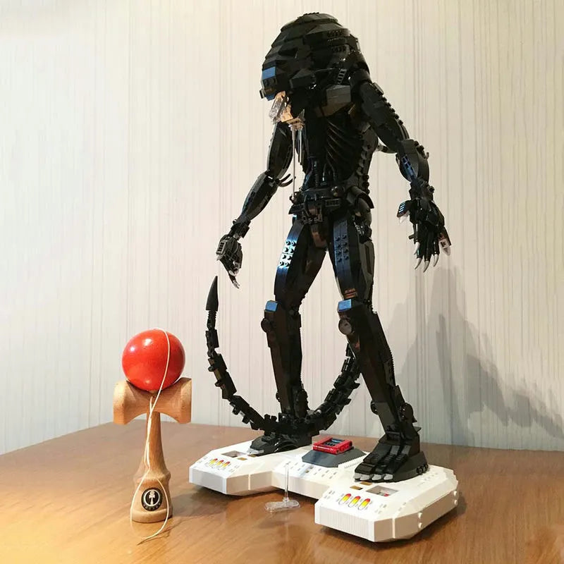 Building Blocks Movie MOC Alien Covenant Robot BIG Bricks Kids Toys - 5