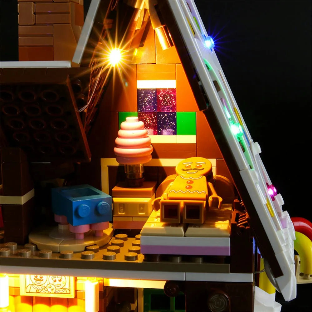 Lights Set DIY LED Light For 10267 Gingerbread House - 9