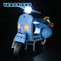 Thumbnail for Lights Set DIY LED Light Kit For 10298 Vespa 125 Construction Set Toys - 7