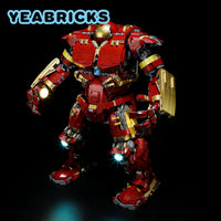 Thumbnail for Lights Set DIY LED Light For 76210 The Hulkbuster MK44 - 6