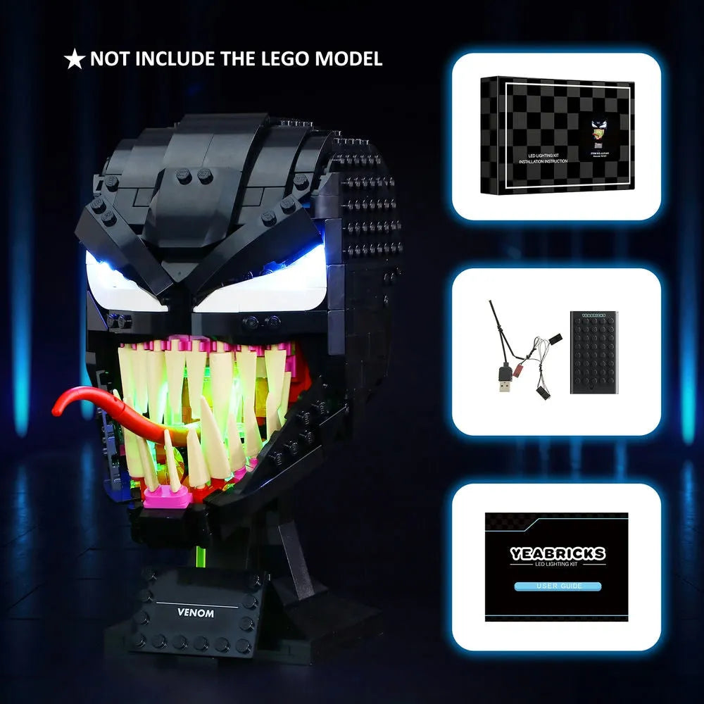 Lights Set DIY LED Kit For 76187 The Venom - 11