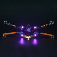 Thumbnail for Lights Set DIY LED For 75102 Poe X - Wing Fighter - 7
