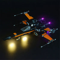Thumbnail for Lights Set DIY LED For 75102 Poe X - Wing Fighter - 1