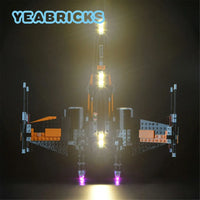 Thumbnail for Lights Set DIY LED Lights Set For 75102 Poe X-Wing Fighter Construction Set Toys - 5