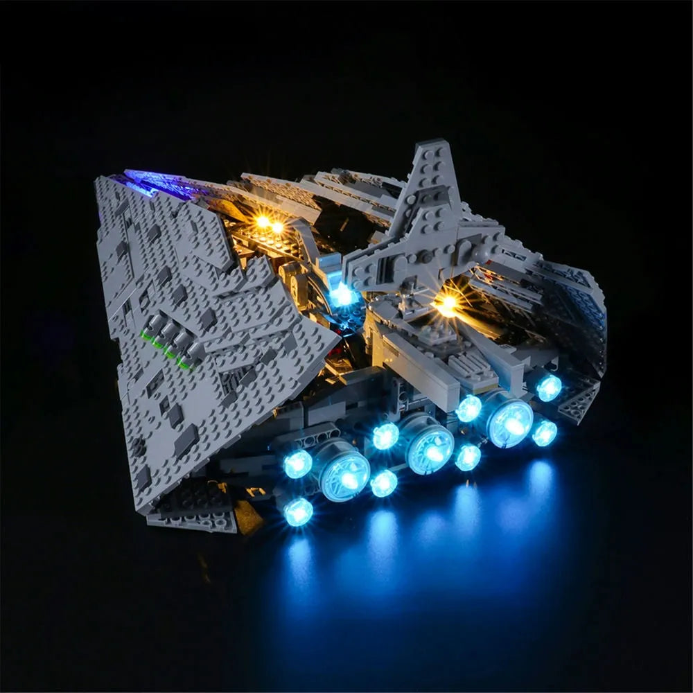Lights Set DIY LED For 75190 First Order Star Destroyer - 2