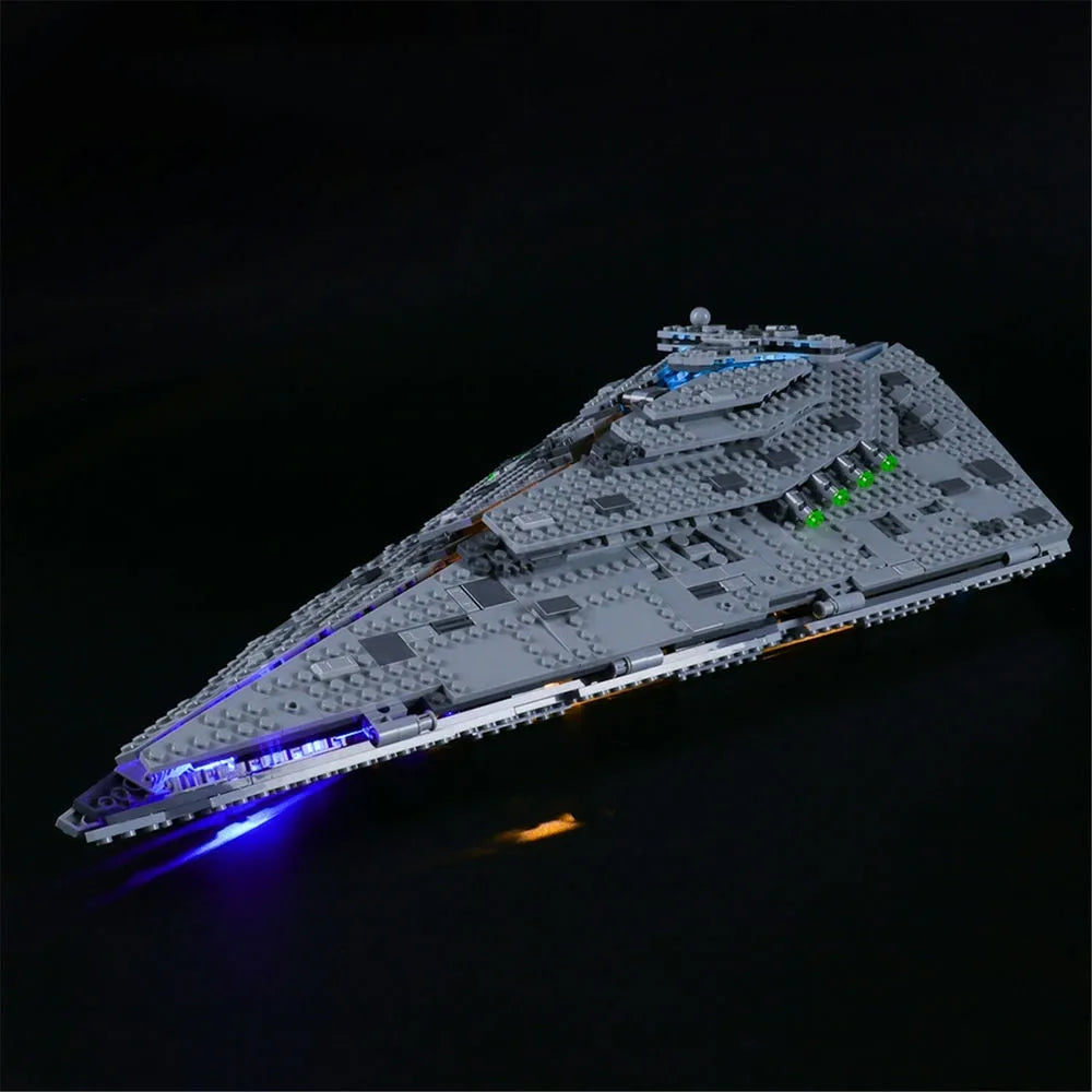 Lights Set DIY LED For 75190 First Order Star Destroyer - 1