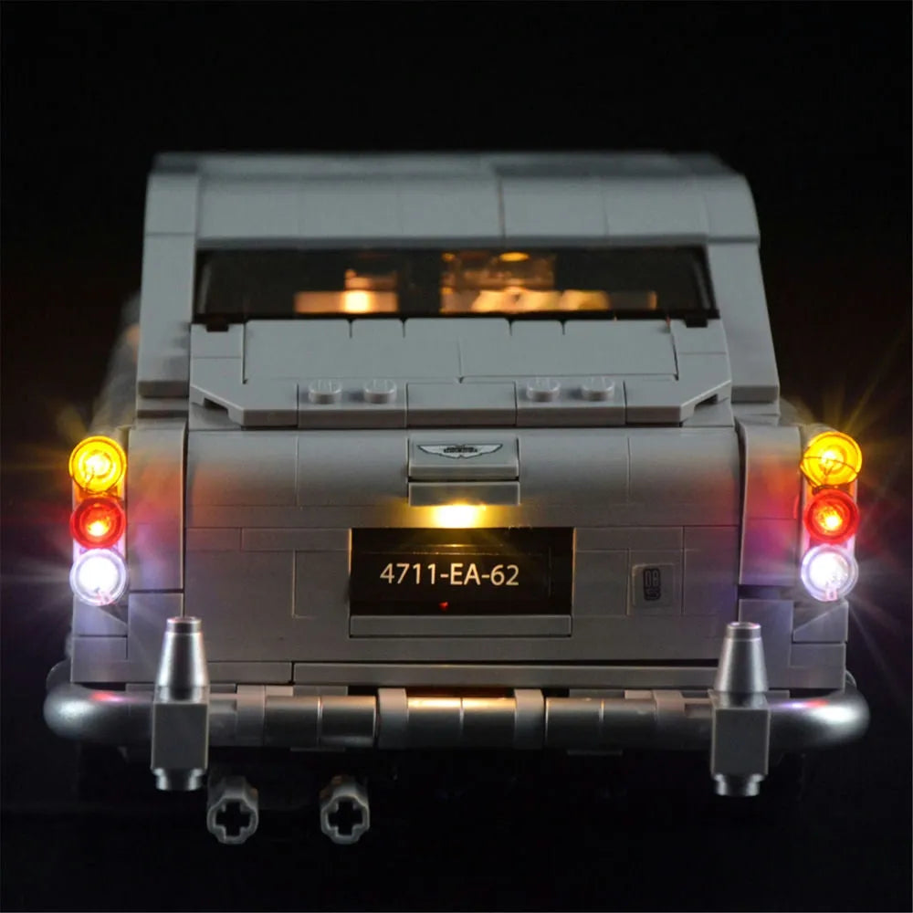 Lights Set LED Light For 10262 James Bond Aston Martin DB5 Construction Set Toys - 4