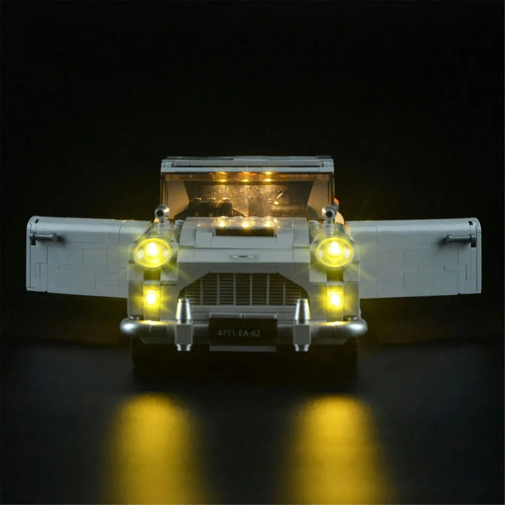 Lights Set LED Light For 10262 James Bond Aston Martin DB5 Construction Set Toys - 2