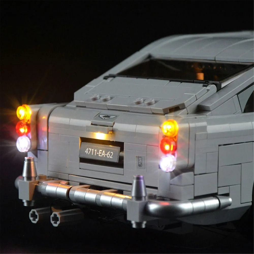 Lights Set LED Light For 10262 James Bond Aston Martin DB5 Construction Set Toys - 5