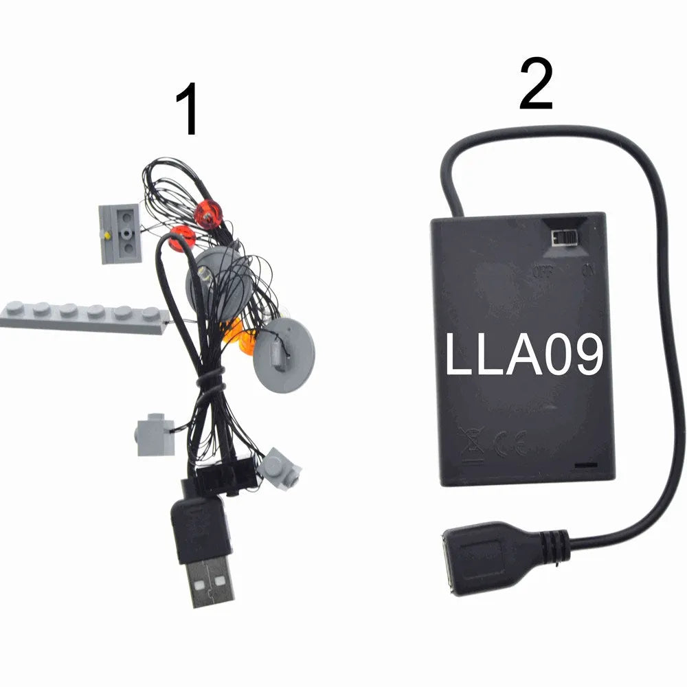 Lights Set LED Light For 10262 James Bond Aston Martin DB5 Construction Set Toys - 10