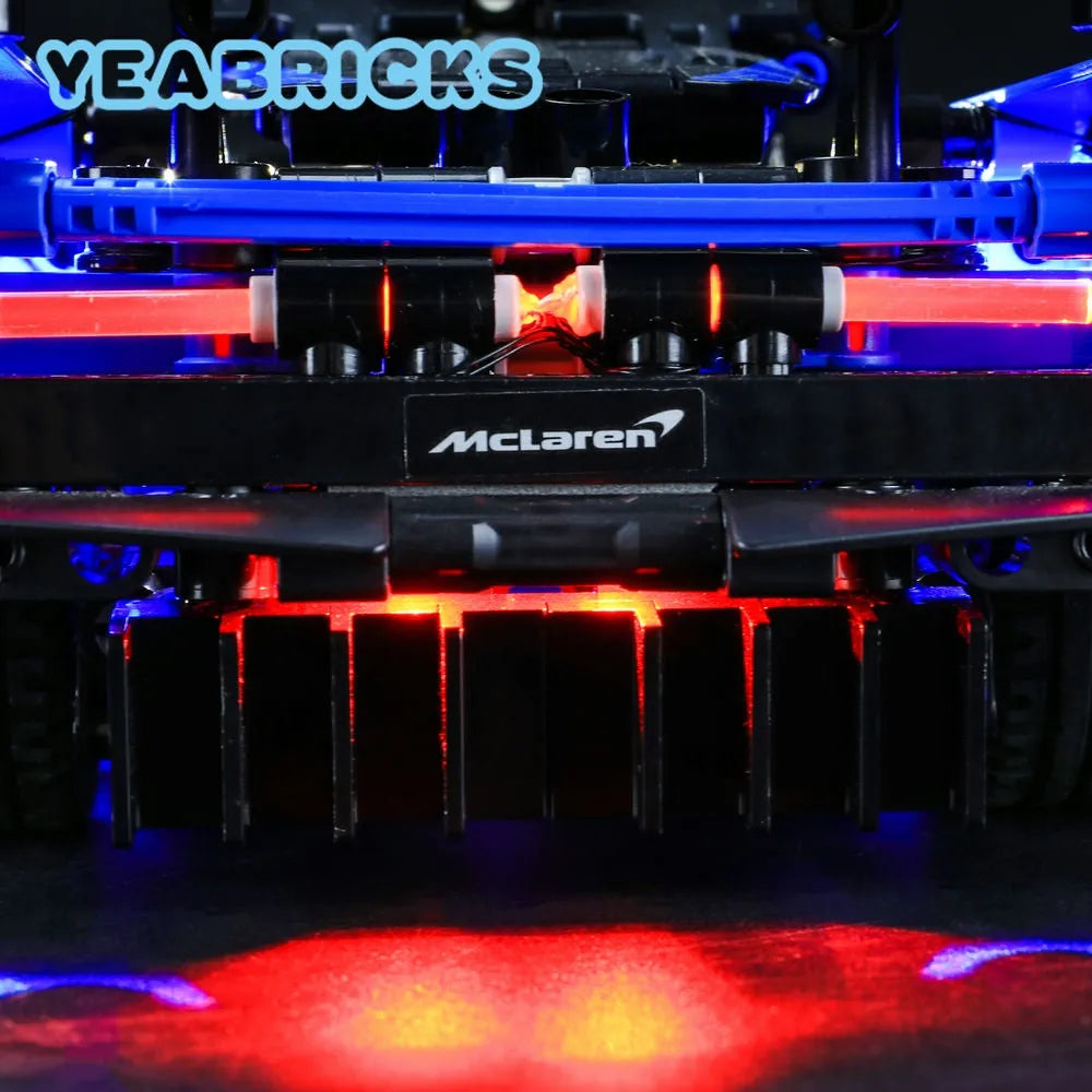 Lights Set LED Light For 42123 McLaren Senna GTR Construction Set Toys - 7