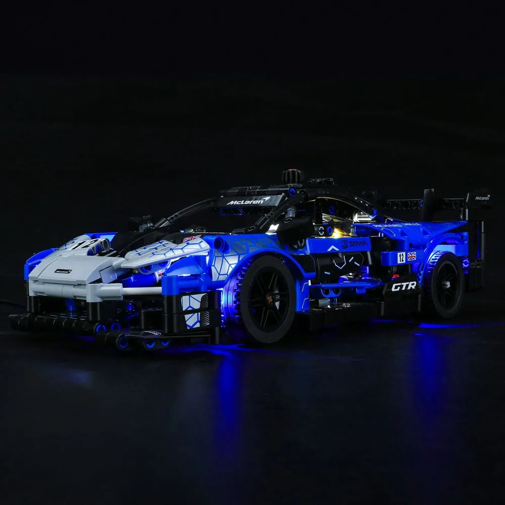 Lights Set LED Light For 42123 McLaren Senna GTR - 11