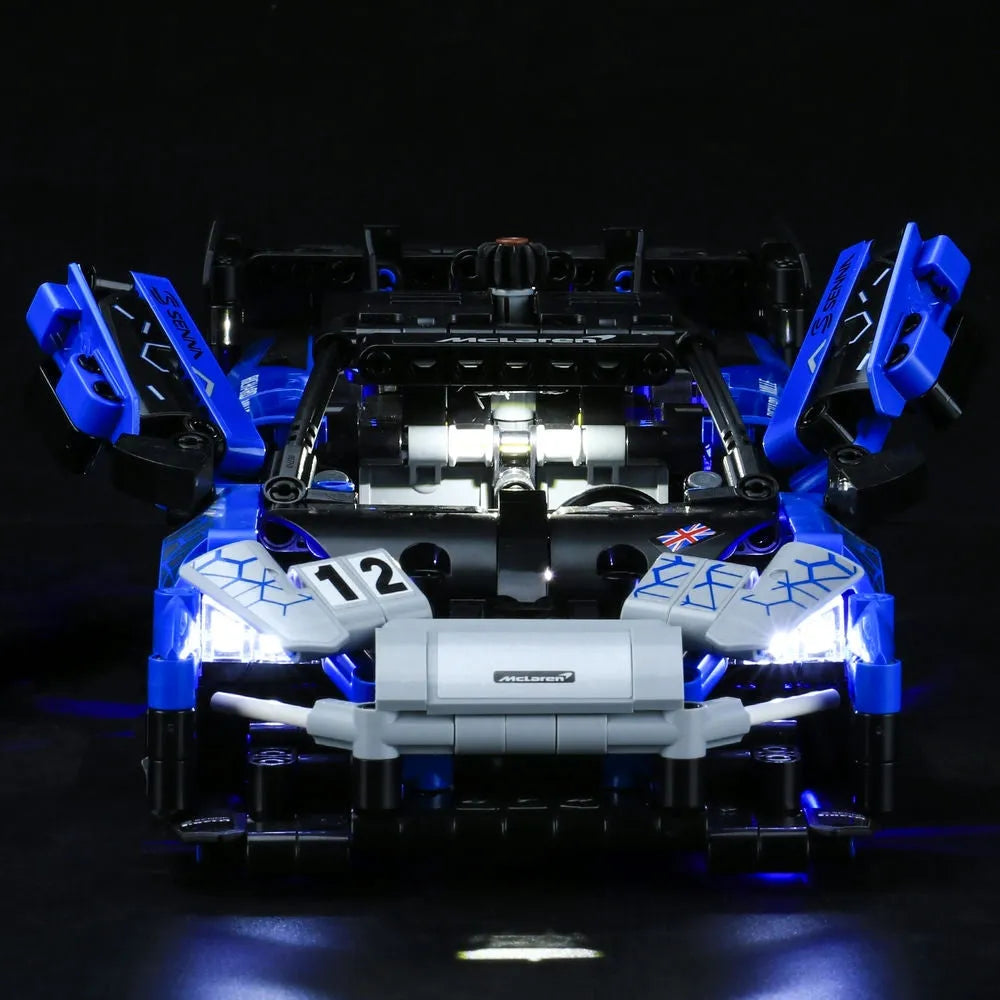 Lights Set LED Light For 42123 McLaren Senna GTR Construction Set Toys - 10