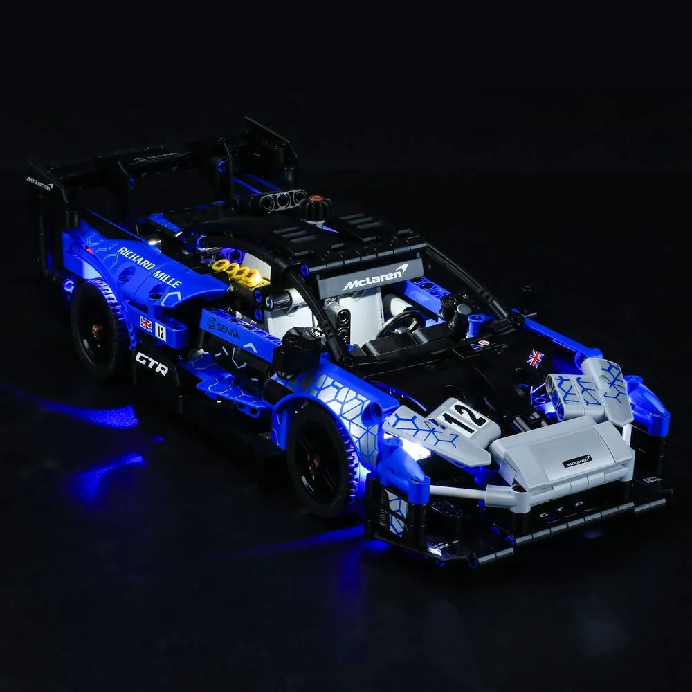 Lights Set LED Light For 42123 McLaren Senna GTR Construction Set Toys - 8