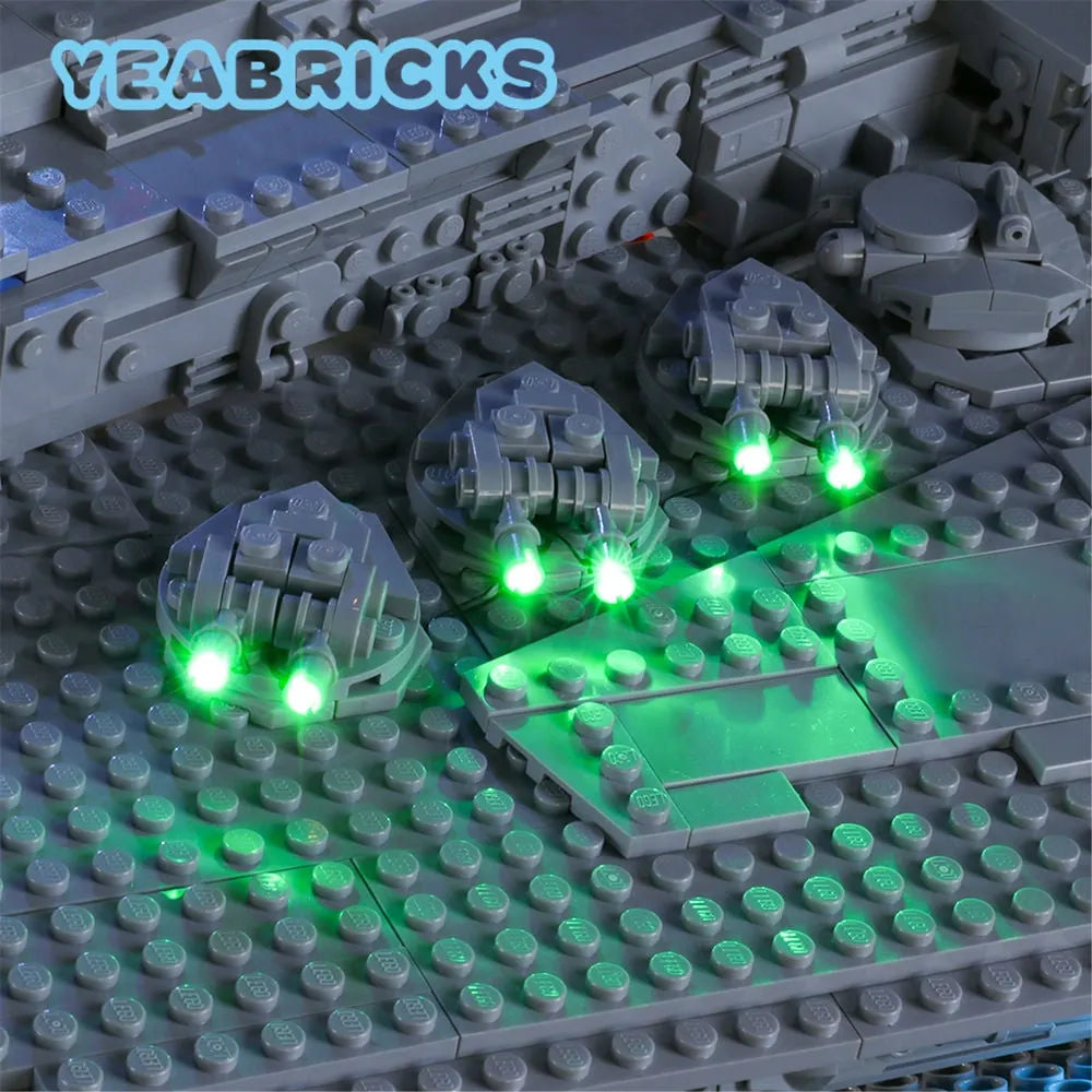 Lights Set LED Light Kit For 75252 Imperial Destroyer - 5