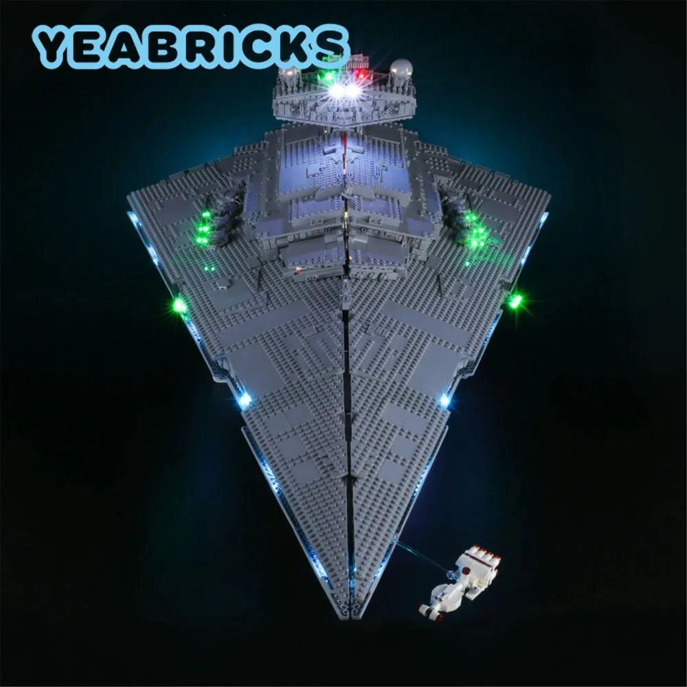 Lights Set LED Light Kit For 75252 Imperial Destroyer - 4