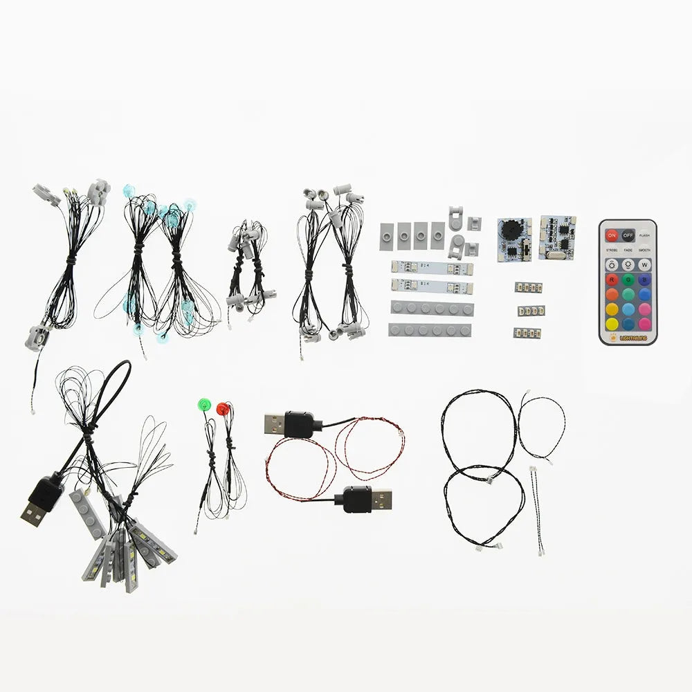 Lights Set LED Light Kit For 75252 Imperial Destroyer - 14