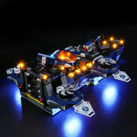 Thumbnail for Lights Set LED Light Kit For 76153 Avengers Helicarrier - 5