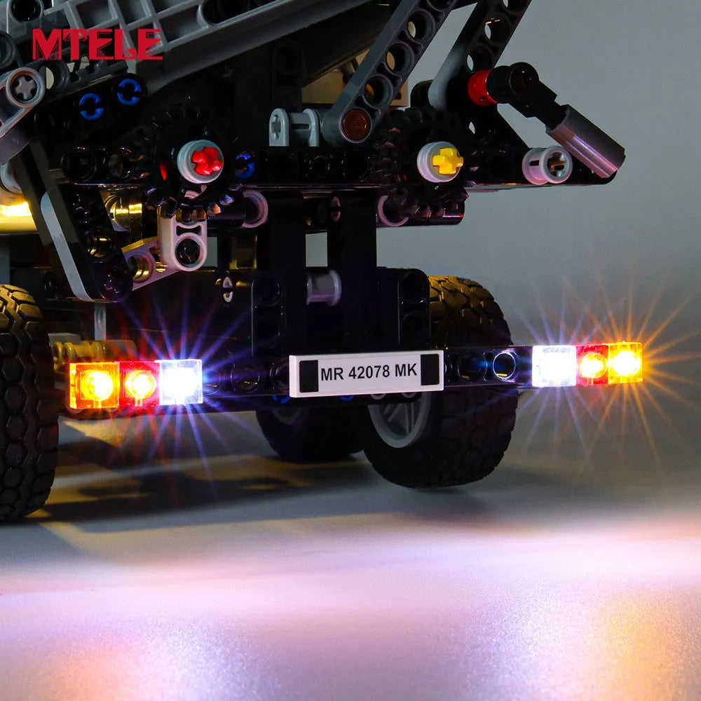 Lights Set LED Light Set For 42078 Mack Anthem Truck Construction Set Toys - 5