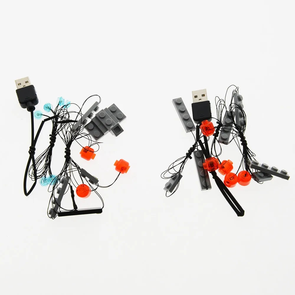 Lights Set LED Light Set For 70657 Ninjago City Docks Construction Set Toys - 8