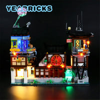Thumbnail for Lights Set LED Light Set For 70657 Ninjago City Docks Construction Set Toys - 2