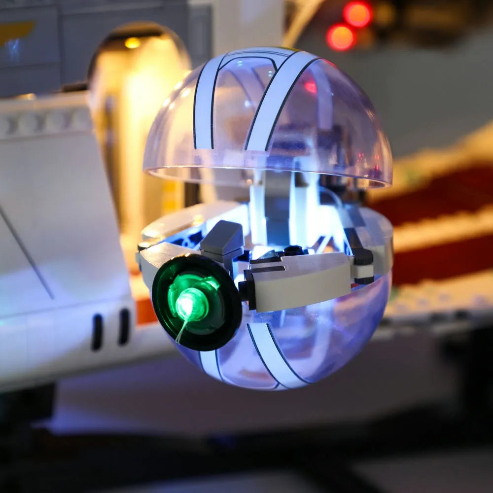 Lights Set LED Light For 75309 The Republic Gunship - 4