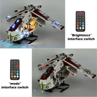 Thumbnail for Lights Set LED Light For 75309 The Republic Gunship - 5