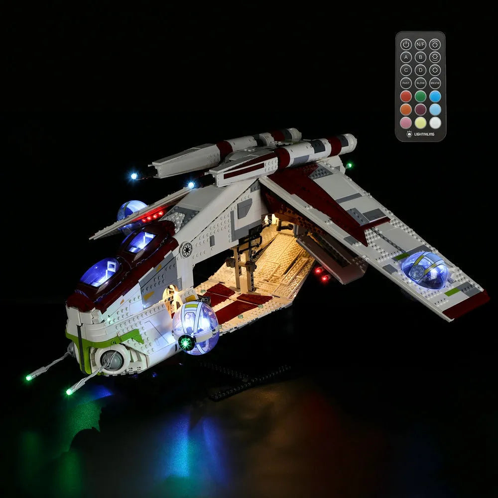Lights Set LED Light For 75309 The Republic Gunship - 1