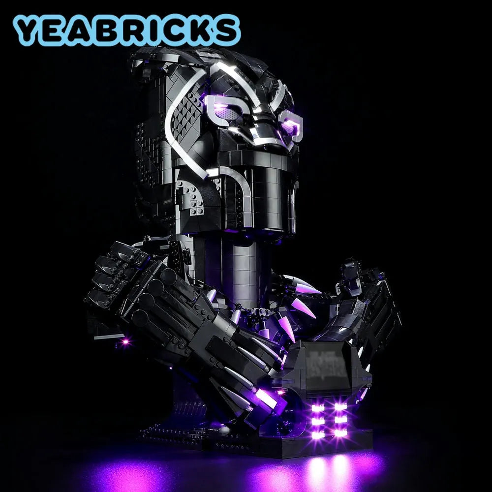 Lights Set LED Light Set For 76215 The Black Panther Construction Set Toys - 7