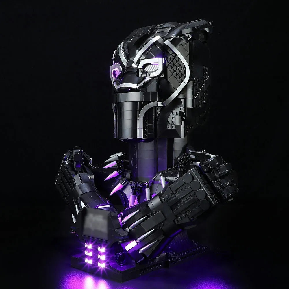 Lights Set LED Light Set For 76215 The Black Panther Construction Set Toys - 2