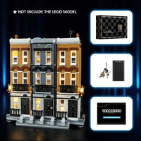 Thumbnail for Lights Set LED Light Set For 76408 12 Grimmauld Place Construction Set Toys - 8