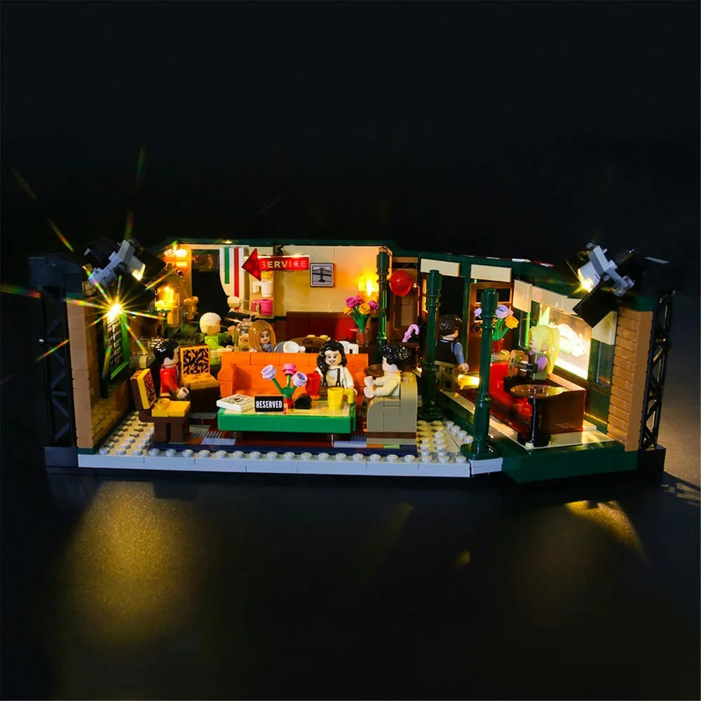 Lights Set LED Light Set For Ideas 21319 Central Perk Construction Set Toys - 9