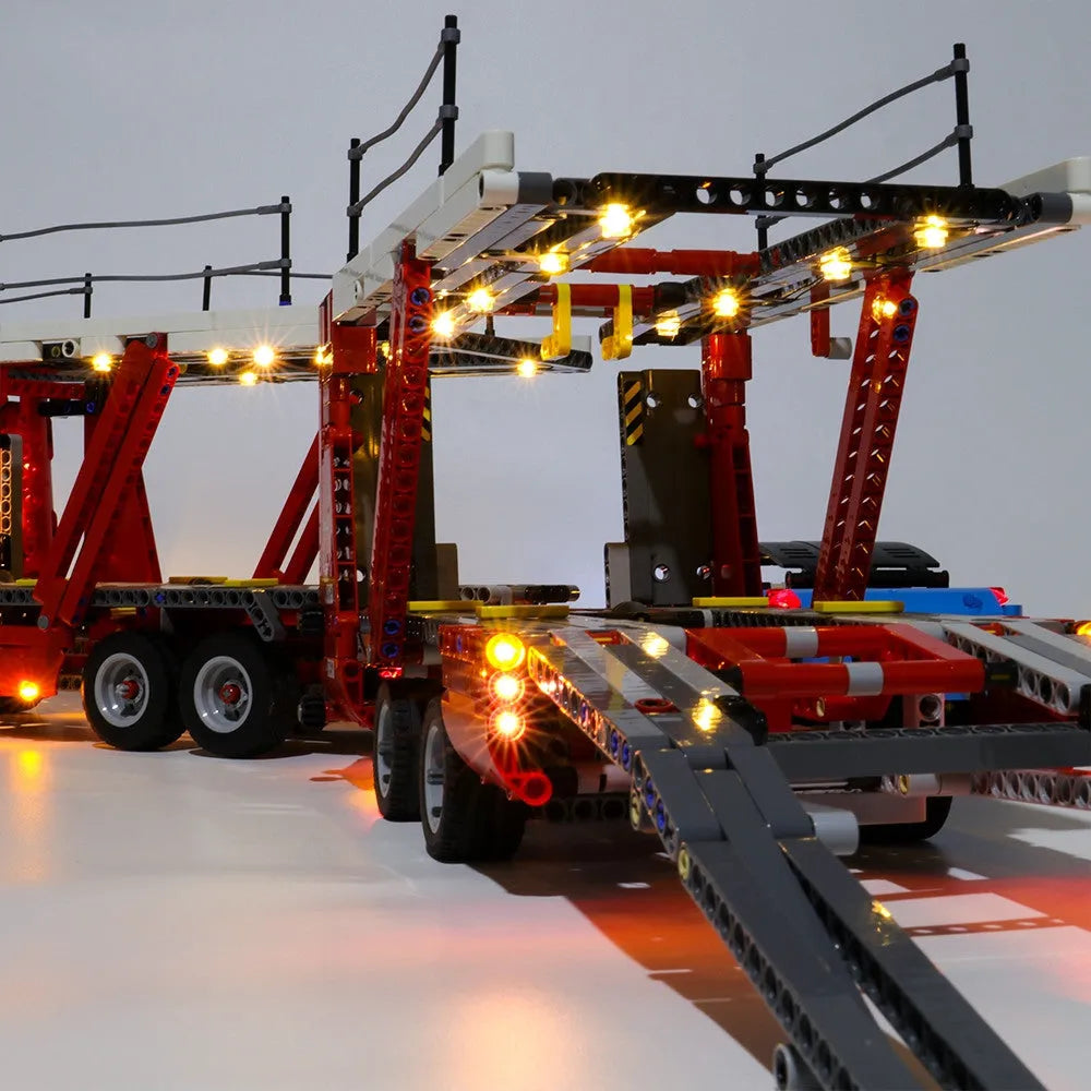 Lights Set LED Lighting For 42098 The Car Transporter Construction Set Toys - 4