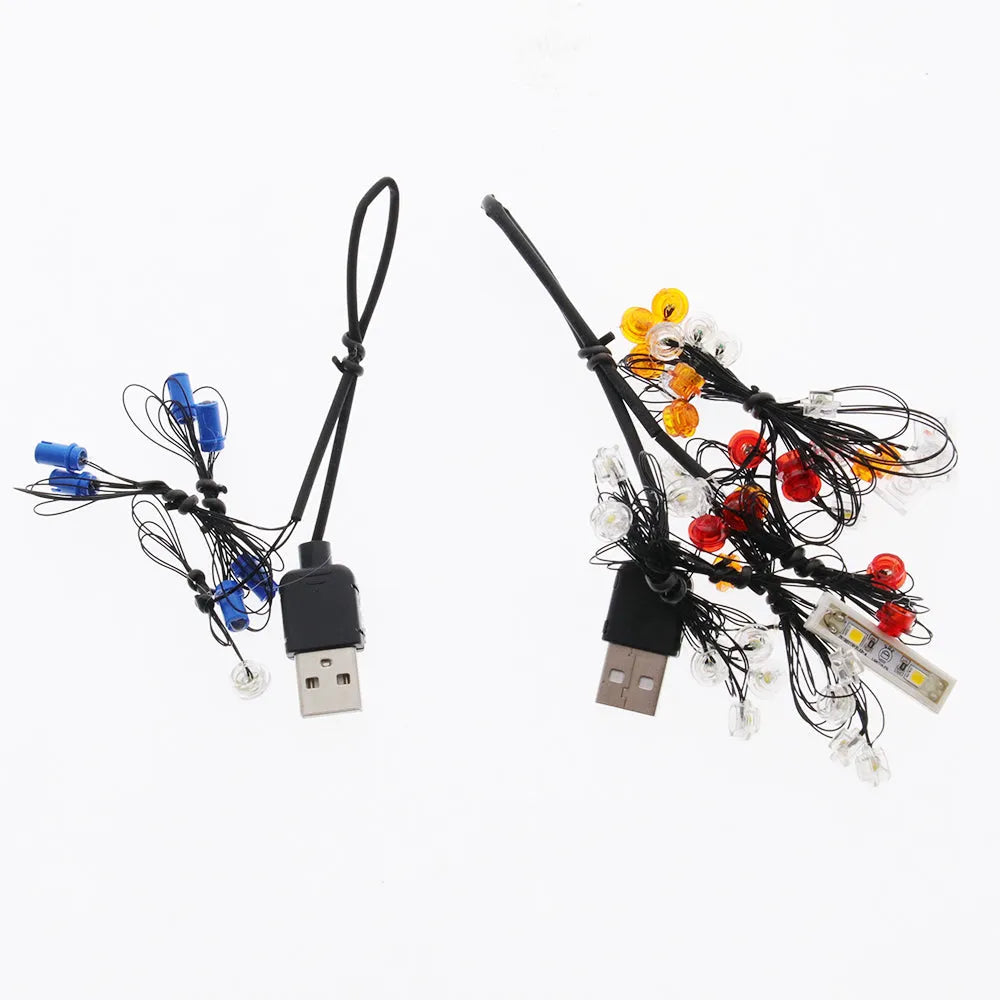 Lights Set LED Lighting For 42098 The Car Transporter Construction Set Toys - 7