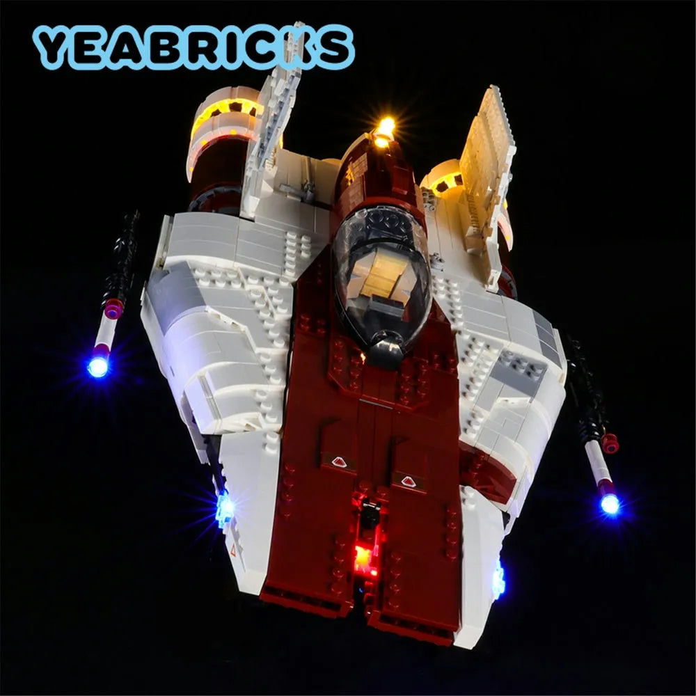 Lights Set LED Lighting Kit For 75275 A-Wing Starfighter - 2