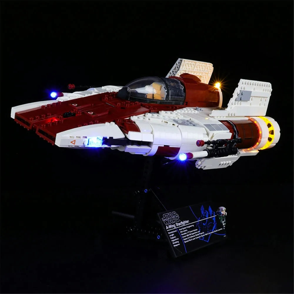 Lights Set LED Lighting Kit For 75275 A - Wing Starfighter - 1