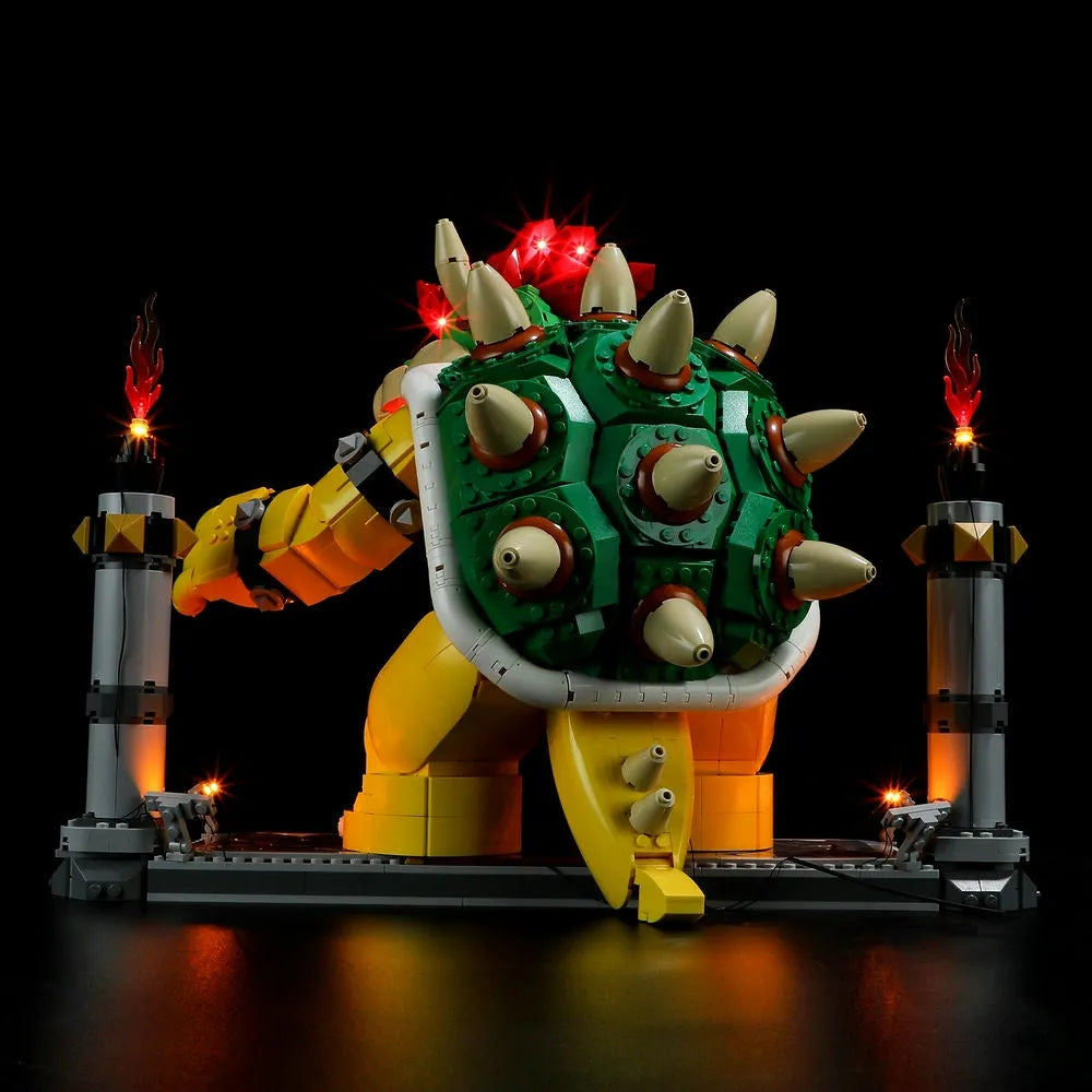 Lights Set LED Lighting Set For 71411 The Mighty Bowser Construction Set Toys - 4