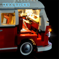 Thumbnail for Lights Set LED Lights For 10220 Volkswagen T1 Camper Van Construction Set Toys - 11