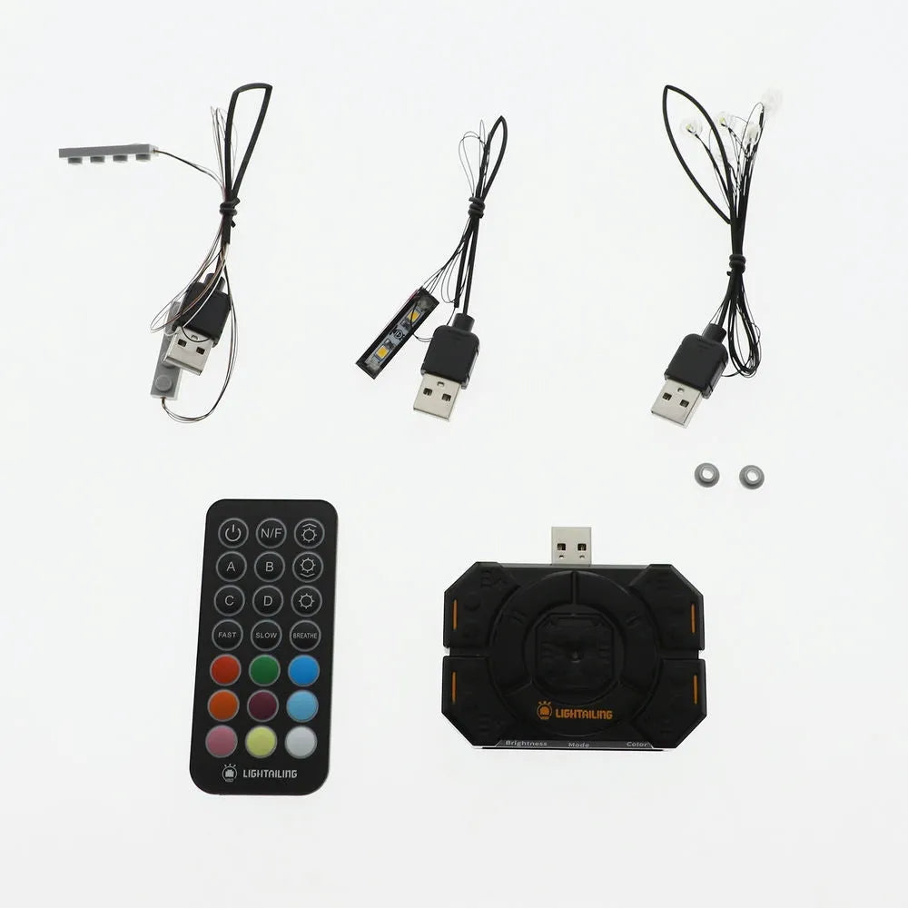 Lights Set LED Lights For 10266 Apollo 11 Lunar Lander Construction Set Toys - 14