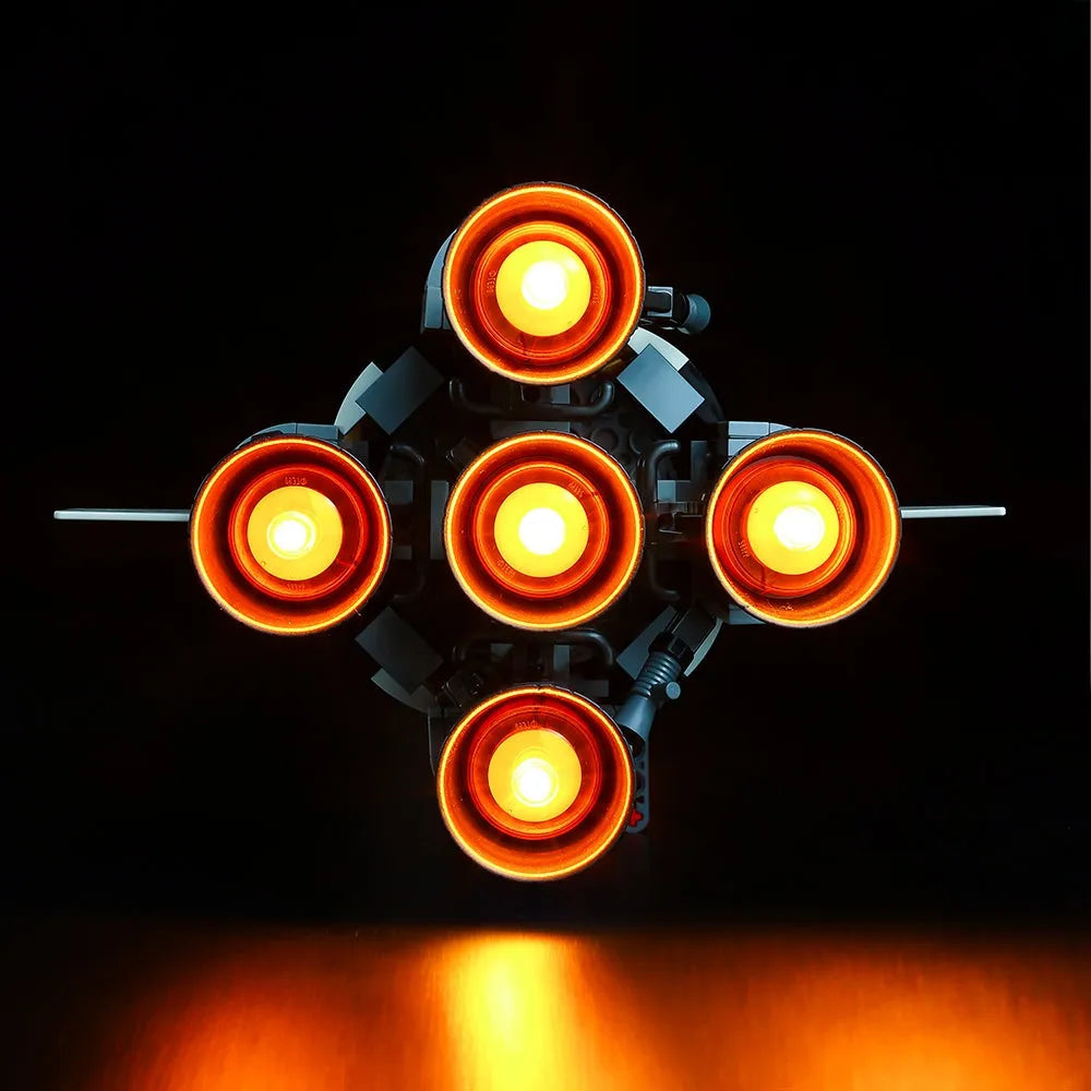 Lights Set LED Lights For 21309 The Apollo Saturn V Construction Set Toys - 5