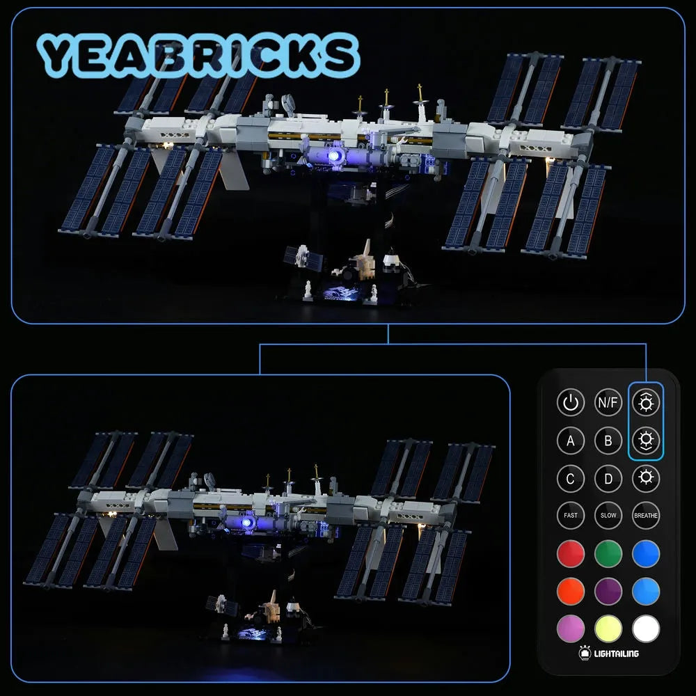 Lights Set LED Lights For 21321 International Space Station Construction Set Toys - 6