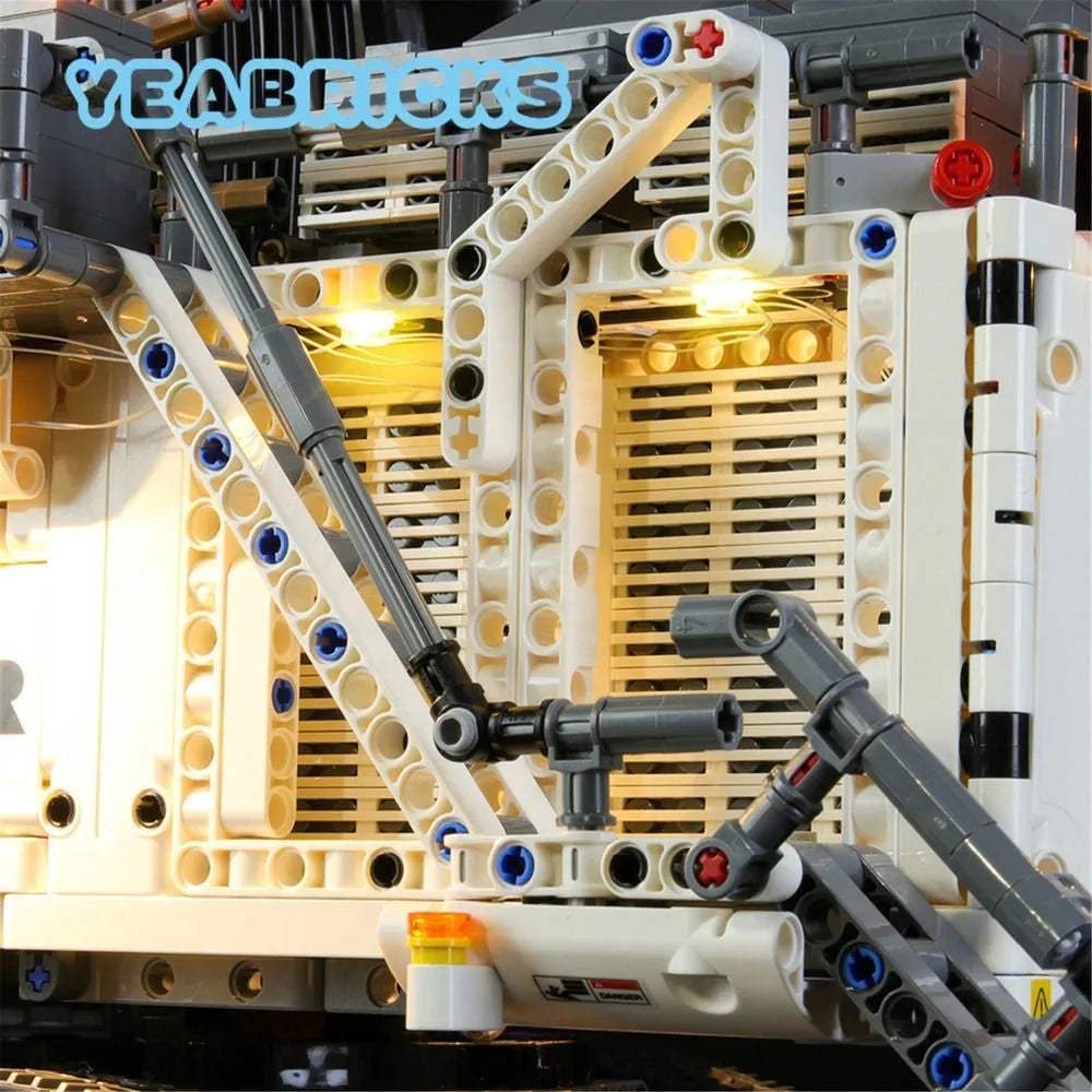 Lights Set LED Lights For 42100 Liebherr R 9800 Excavator Construction Set Toys - 7