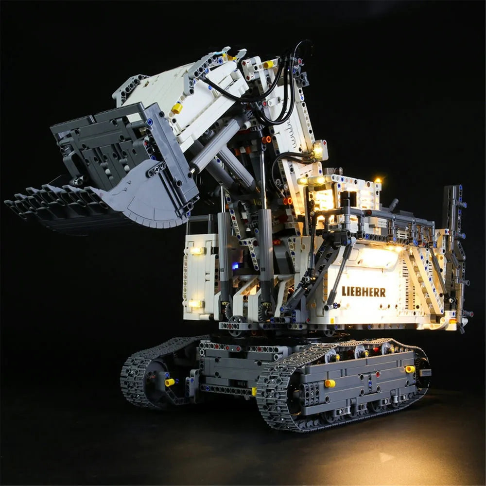 Lights Set LED Lights For 42100 Liebherr R 9800 Excavator Construction Set Toys - 1