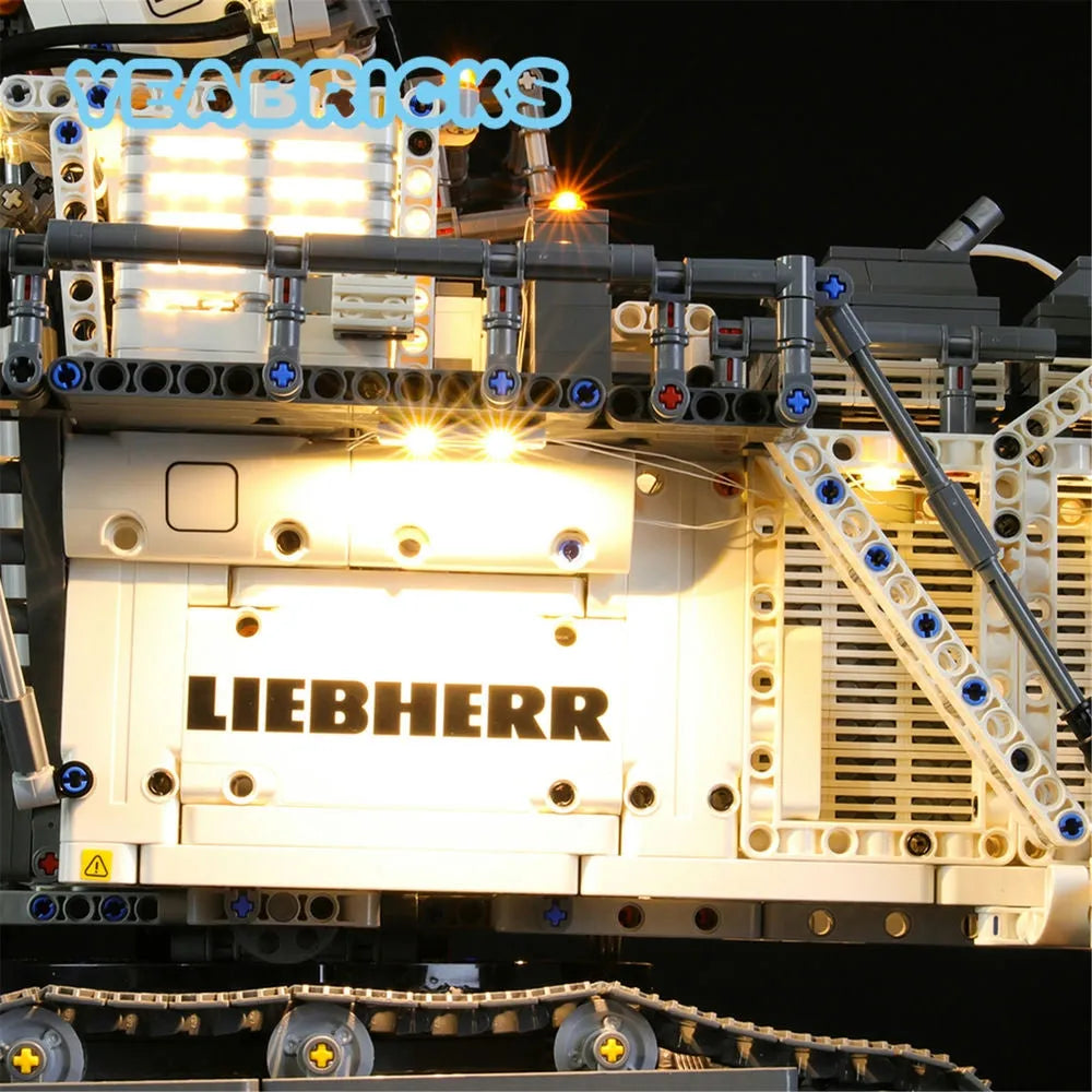 Lights Set LED For 42100 Liebherr R 9800 Excavator - 6