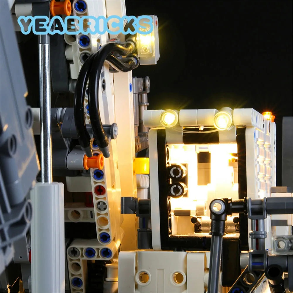 Lights Set LED Lights For 42100 Liebherr R 9800 Excavator Construction Set Toys - 4