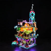Thumbnail for Lights Set LED Lights For 71741 Ninjago City Gardens Construction Set Toys - 1