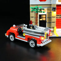 Thumbnail for Lights Set LED Lights For Creator 10197 The Fire Brigade - 7