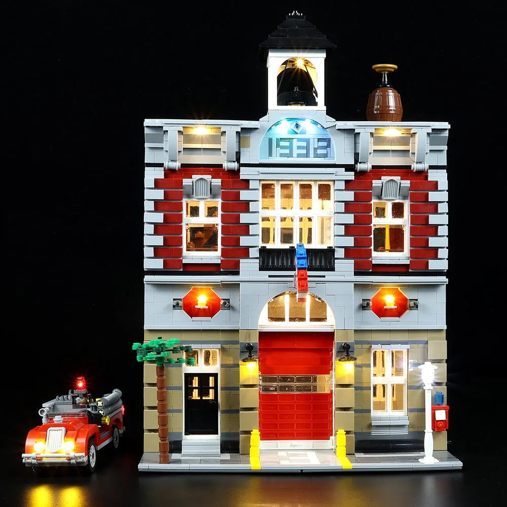 Lights Set LED Lights For Creator 10197 The Fire Brigade - 2