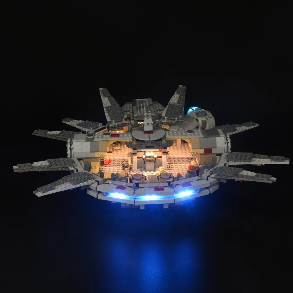 Lights Set LED Lights For Star Wars 75105 Millennium Falcon Construction Set Toys - 6