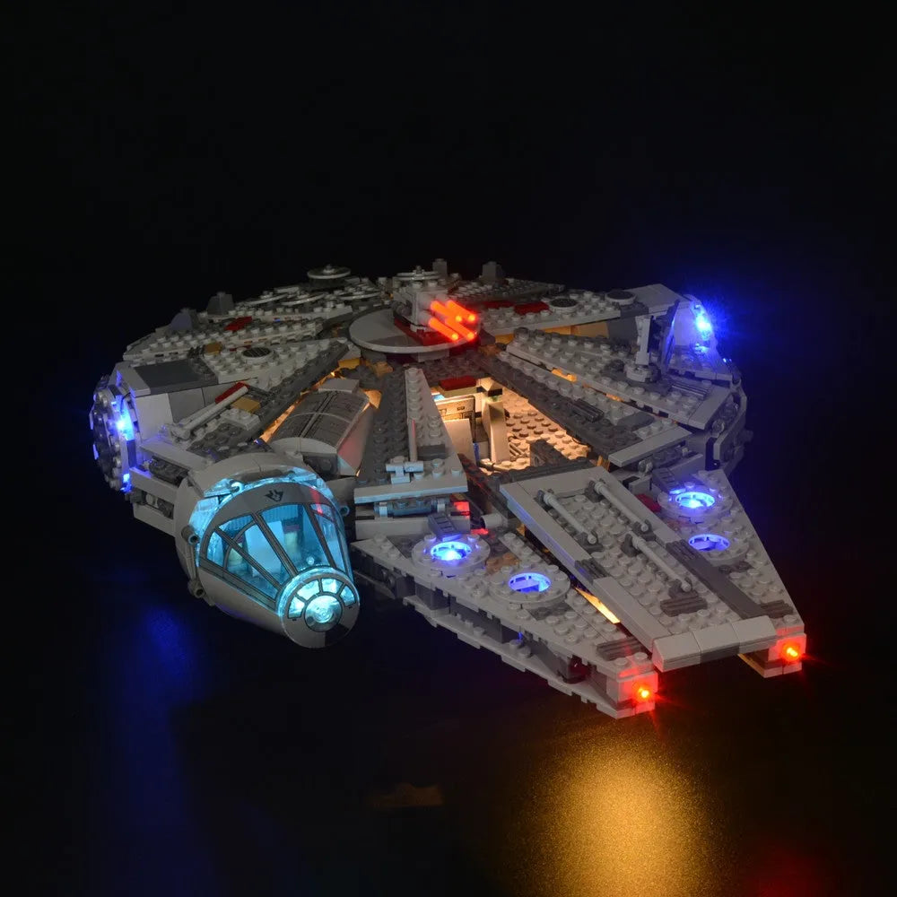 Lights Set LED Lights For Star Wars 75105 Millennium Falcon Construction Set Toys - 1